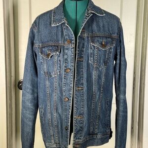 Old Navy Blue Jean Jacket Classic Medium Wash